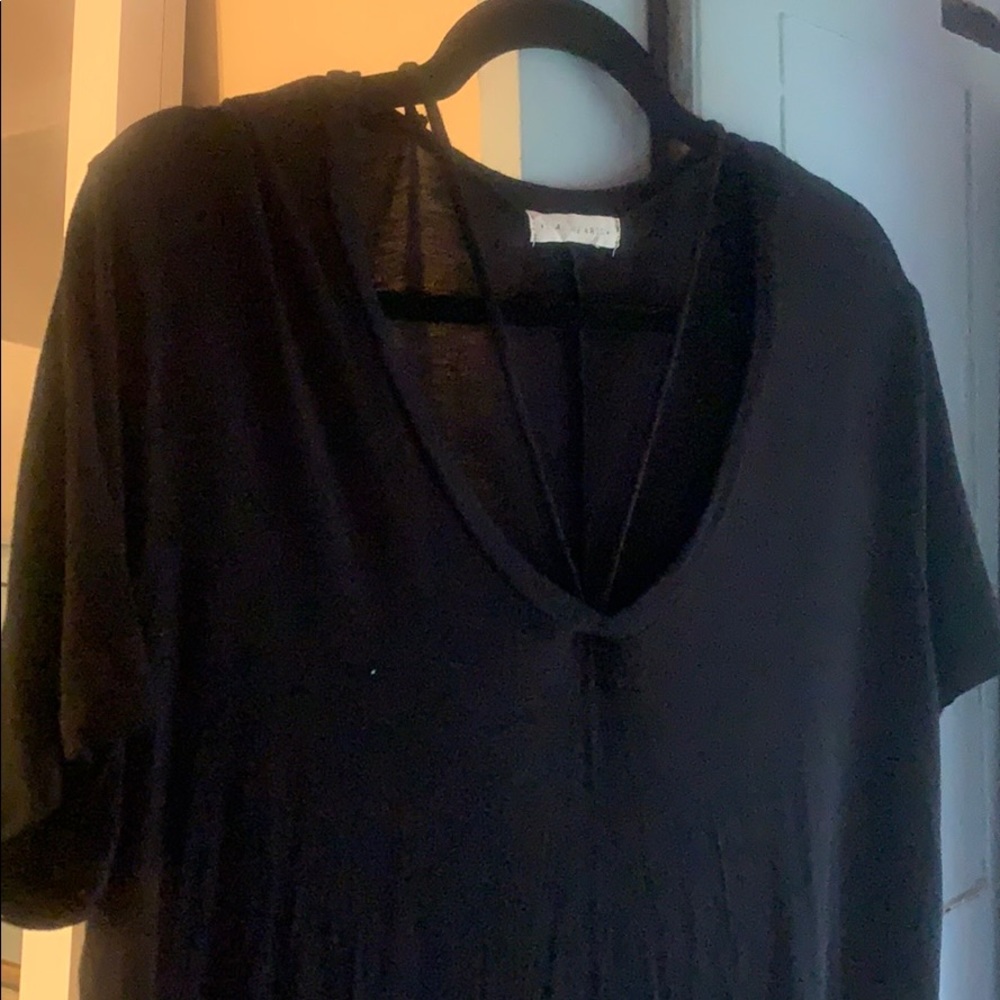 Back t shirt dress